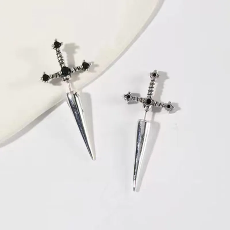Punk Sword Gothic Piercing Earrings Punk Sword Gothic Piercing Earrings