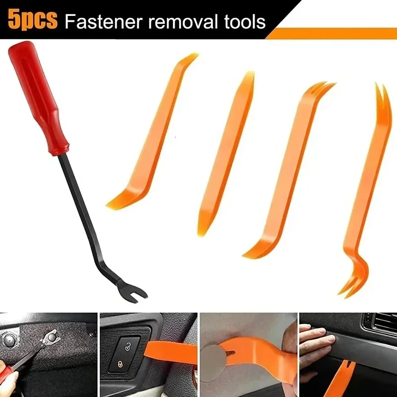 Auto Door Clip Panel Trim Removal Tool Kit Universal Used for BMW/Toyota/Hyundai/Benz/Tesla | Multi-Purpose Vehicle Trim Tools - Image 3