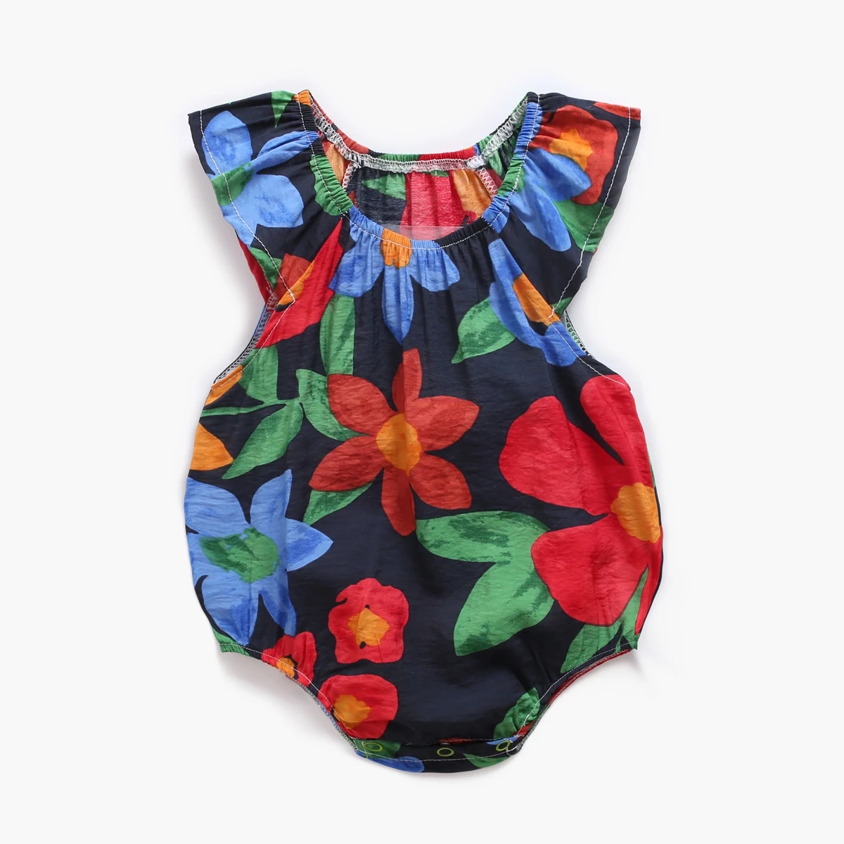 Flowers Baby Romper