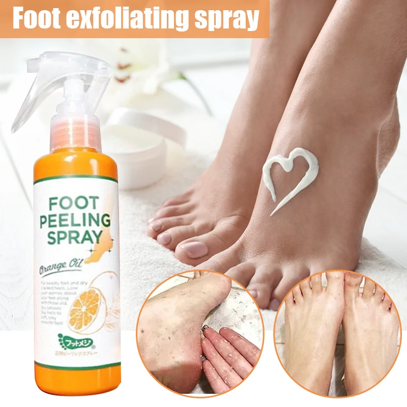 110ML Foot Peeling Spray Dead Skin Exfoliator Softener - Image 2