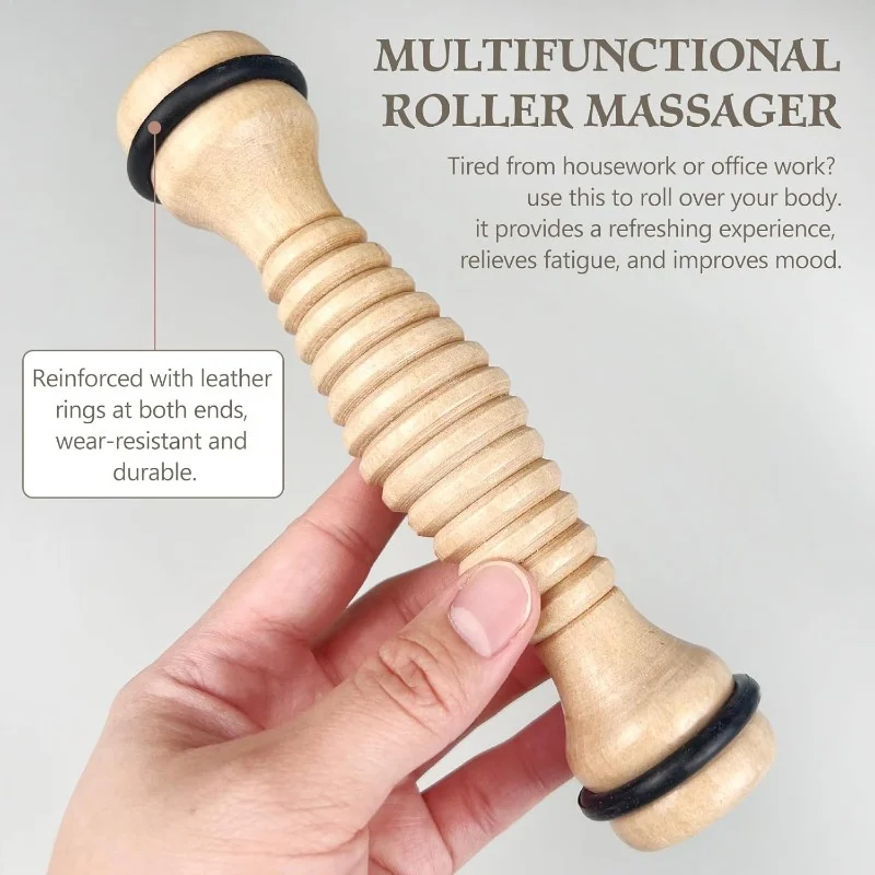 1pc wooden foot massage roller 1pc wooden foot massage roller