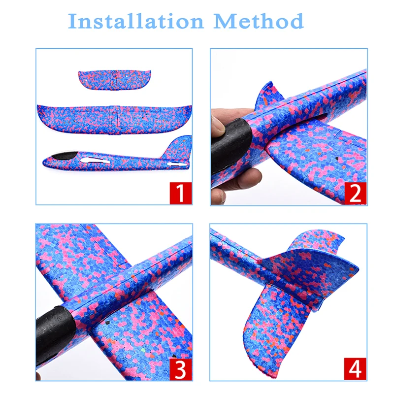 48cm Large EVA Foam Aircraft Hand Throw Flight Glider - Image 5