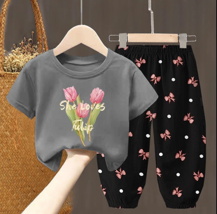 Summer Sets Girls Cute Fashion 2PCS Baby Girl Set Summer Sets Girls Cute Fashion 2PCS Baby Girl Set