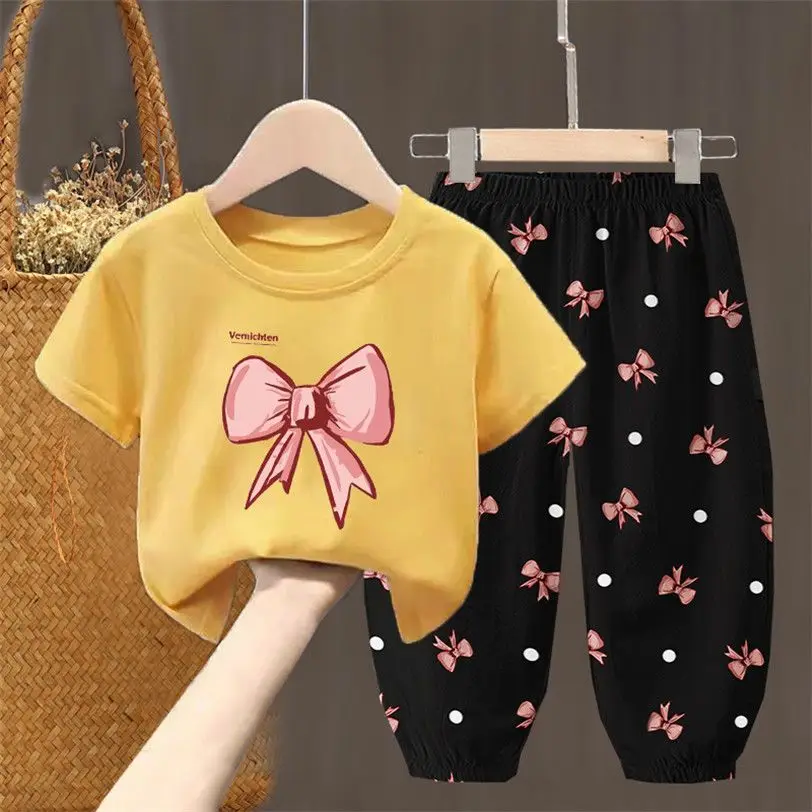 Summer Sets Girls Cute Fashion 2PCS Baby Girl Set - Image 3