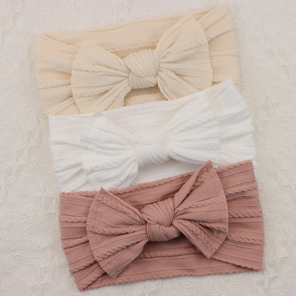 3Pcs Baby Girl Headbands Bows