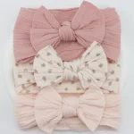 3Pcs Baby Girl Headbands Bows
