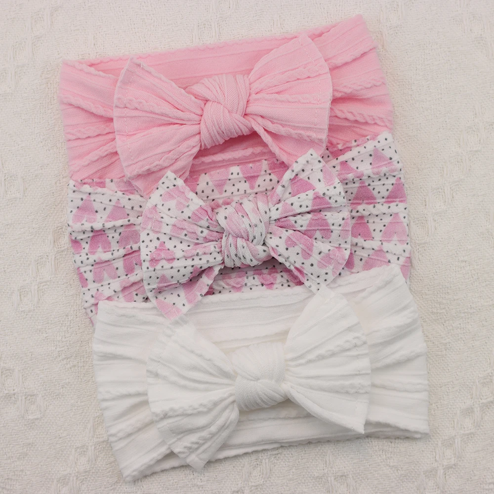 3Pcs Baby Girl Headbands Bows