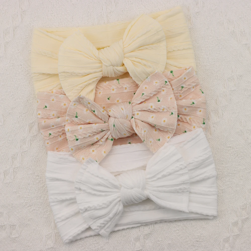 3Pcs Baby Girl Headbands Bows