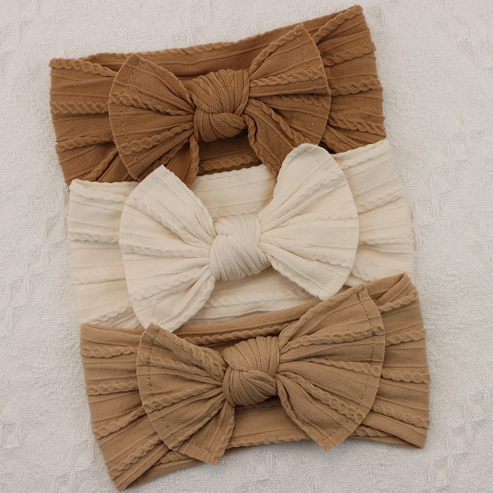 3Pcs Baby Girl Headbands Bows