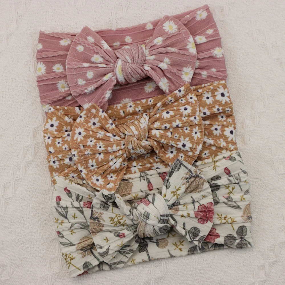 3Pcs Baby Girl Headbands Bows