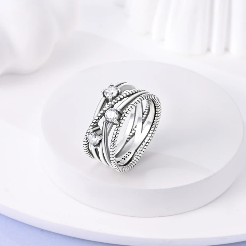 Women's 925 Sterling Silver Finger Rings