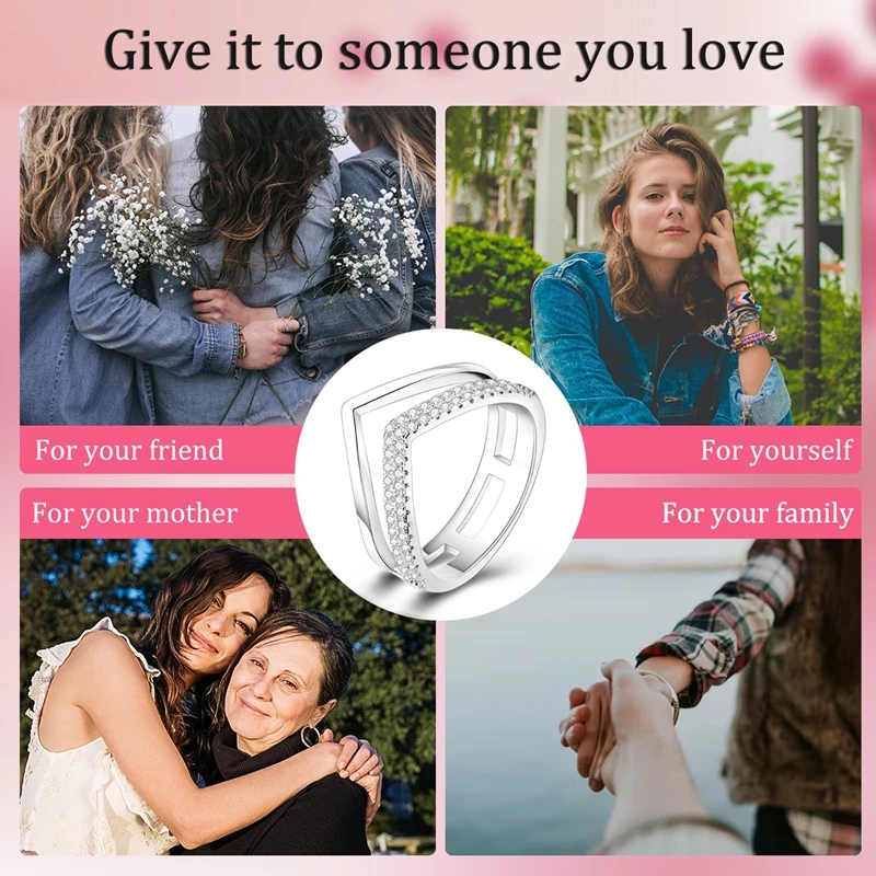 Women's 925 Sterling Silver Finger Rings