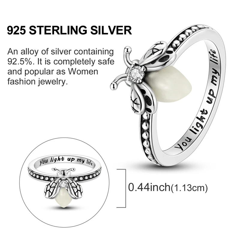 Women's 925 Sterling Silver Finger Rings