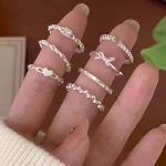 925 Sterling Silver Ring For Women J