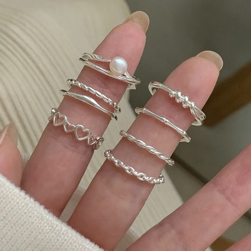 925 Sterling Silver Ring For Women J