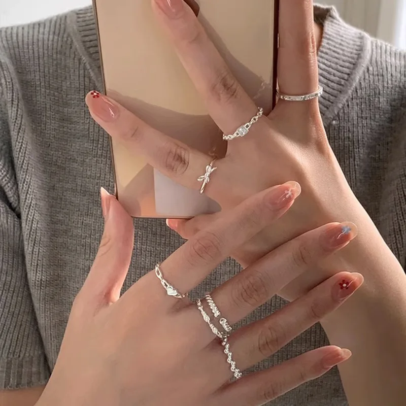 925 Sterling Silver Ring For Women J