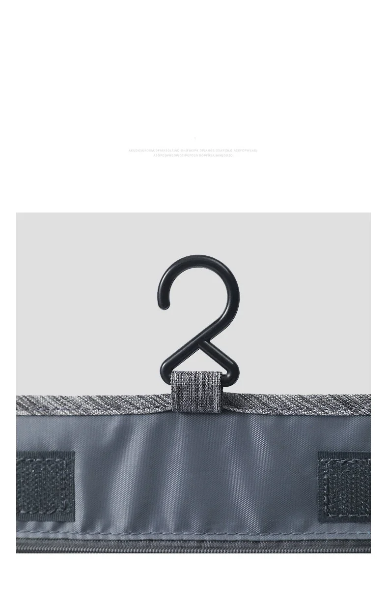 Hanging Toiletry Bag for Travel – Water-Resistant Oxford Wash Pouch, Folds Flat, Unisex Cosmetic Organizer Hanging Toiletry Bag for Travel – Water-Resistant Oxford Wash Pouch, Folds Flat, Unisex Cosmetic Organizer