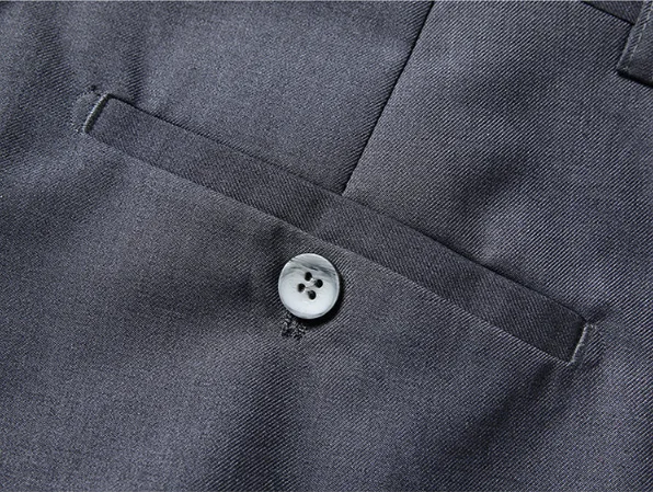 Men's Solid Color Business Suit High Quality Fashion