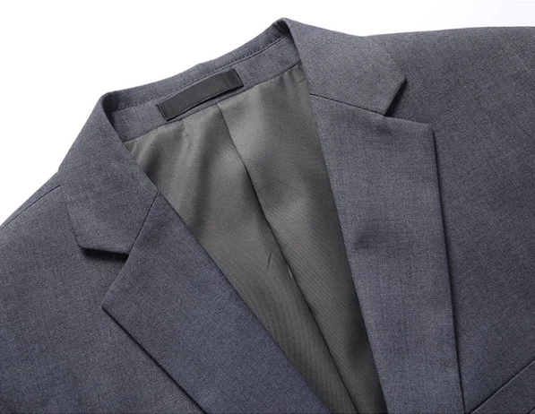 Men's Solid Color Business Suit High Quality Fashion