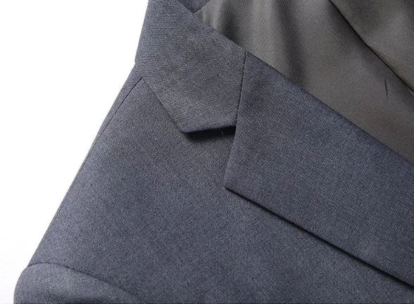Men's Solid Color Business Suit High Quality Fashion