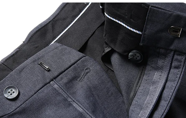 Men's Solid Color Business Suit High Quality Fashion