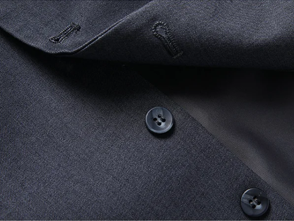 Men's Solid Color Business Suit High Quality Fashion
