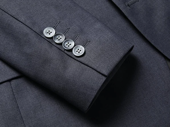 Men's Solid Color Business Suit High Quality Fashion