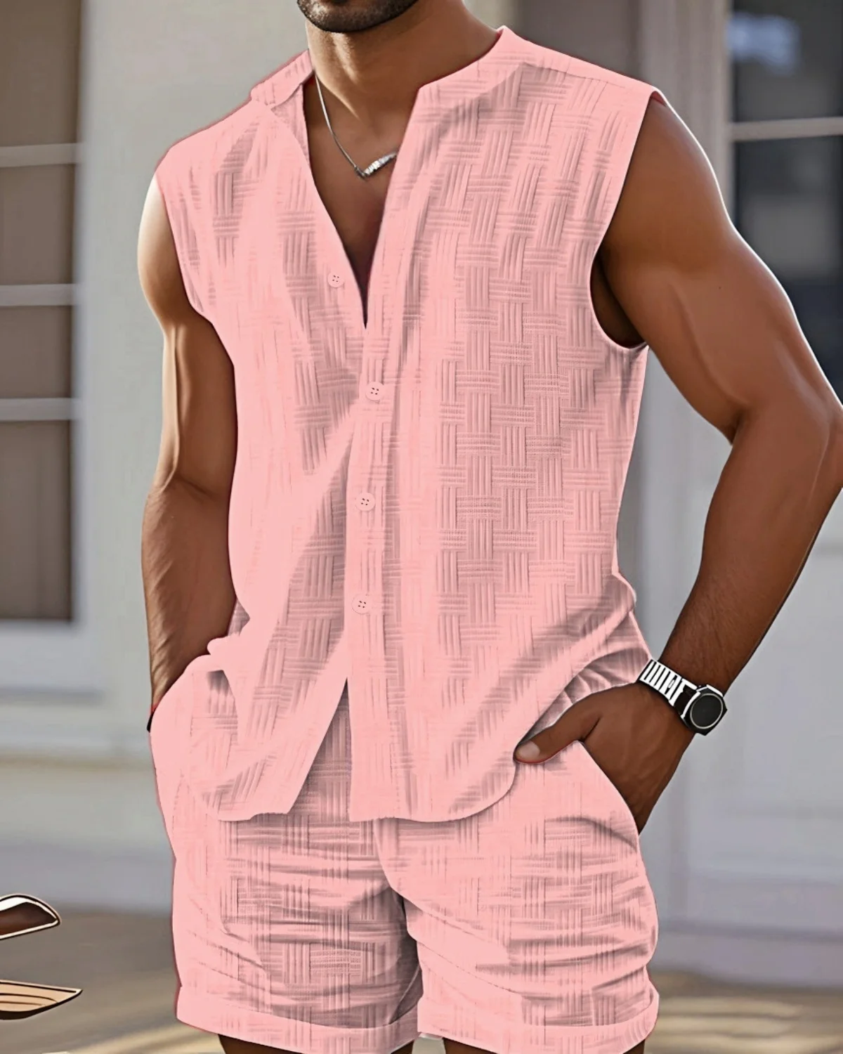 Men's Summer Casual Beach Comfortable Set