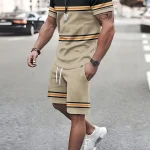 Men's sportswear short-sleeved T-shirt / shorts set