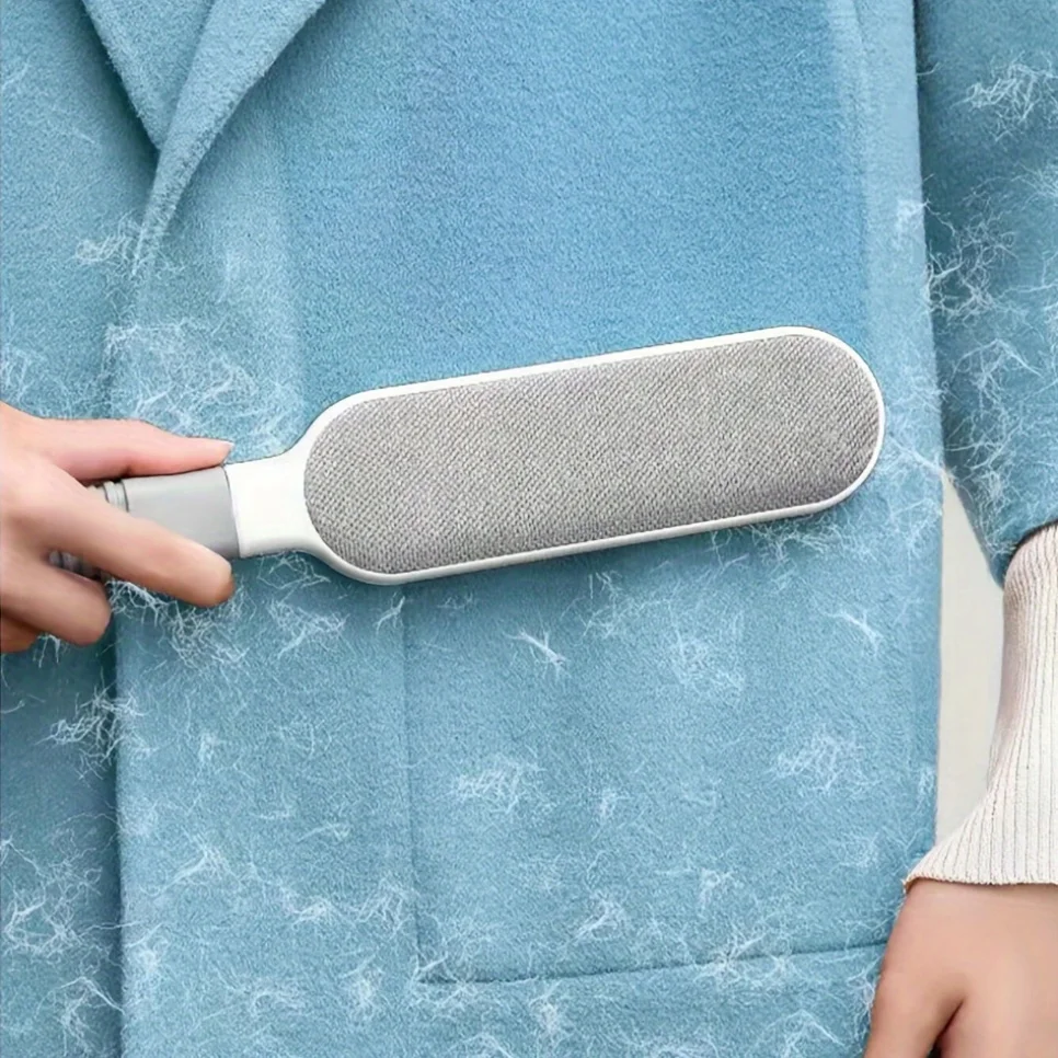 Double-sided manual electrostatic pet hair brush, suitable for cleaning pets, clothing, sofas, furniture, and carpets Double-sided manual electrostatic pet hair brush, suitable for cleaning pets, clothing, sofas, furniture, and carpets
