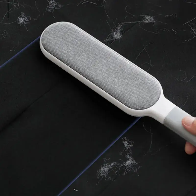 Double-sided manual electrostatic pet hair brush, suitable for cleaning pets, clothing, sofas, furniture, and carpets Double-sided manual electrostatic pet hair brush, suitable for cleaning pets, clothing, sofas, furniture, and carpets
