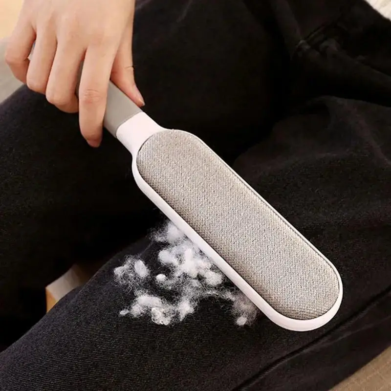 Double-sided manual electrostatic pet hair brush, suitable for cleaning pets, clothing, sofas, furniture, and carpets Double-sided manual electrostatic pet hair brush, suitable for cleaning pets, clothing, sofas, furniture, and carpets