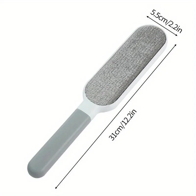 Double-sided manual electrostatic pet hair brush, suitable for cleaning pets, clothing, sofas, furniture, and carpets Double-sided manual electrostatic pet hair brush, suitable for cleaning pets, clothing, sofas, furniture, and carpets