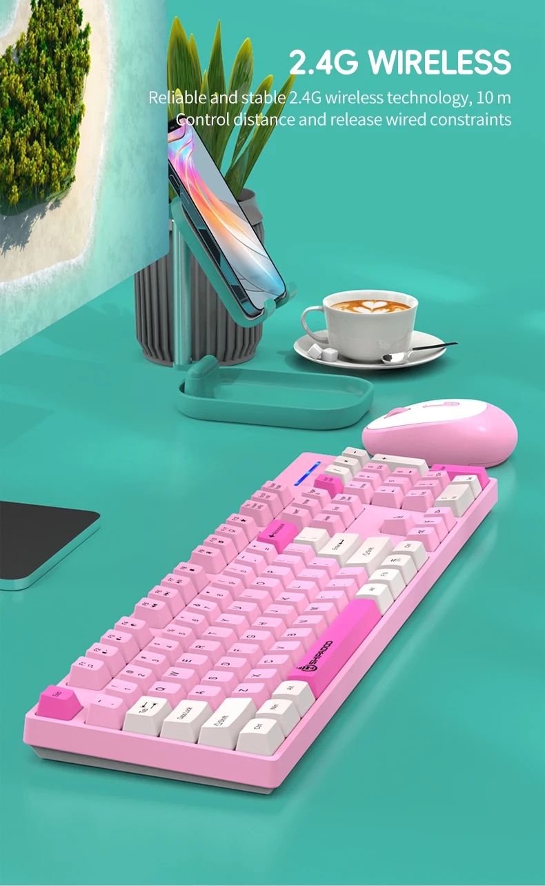 Wireless Keyboard and Mouse Combo Set Wireless Keyboard and Mouse Combo Set