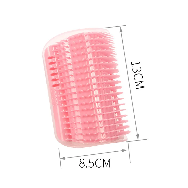 Cat Scratcher Massage Comb - Corner Scratching Brush with Catnip, Pet Deshedding Comb for Hair Removal, Grooming - Image 5