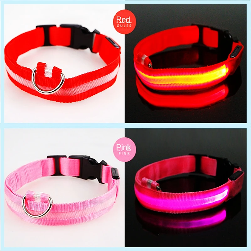 3 Modes Dog Luminous Charge Collar Led Usb Cat Dogs Collars Detachable Night Led Glow Dog Loss Prevention Collar Pet Accessories 3 Modes Dog Luminous Charge Collar Led Usb Cat Dogs Collars Detachable Night Led Glow Dog Loss Prevention Collar Pet Accessories
