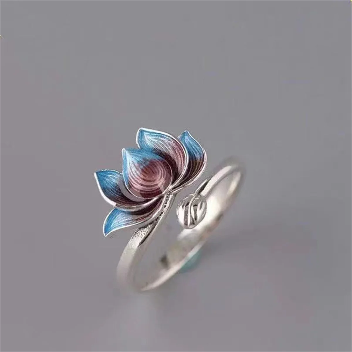 Good Luck Lotus Flower Koi Fish Finger Rings Good Luck Lotus Flower Koi Fish Finger Rings
