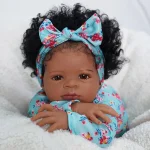 MRB 50CM African American Reborn Baby Doll