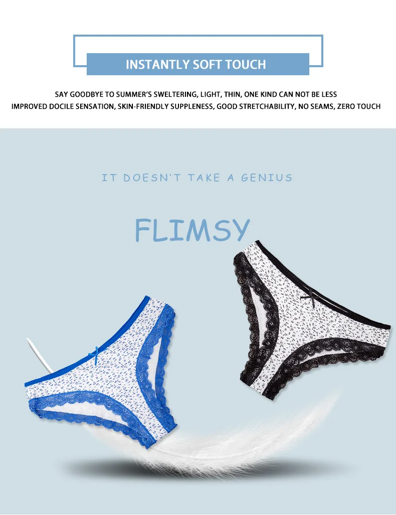 5 Pcs/ Women's cotton panties