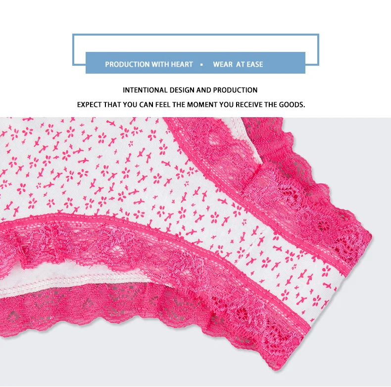 5 Pcs/ Women's cotton panties