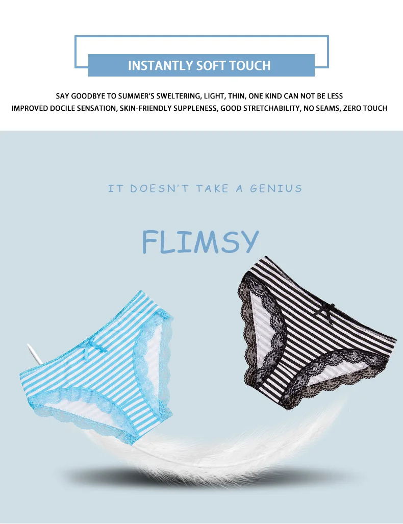 5 Pcs/ Women's cotton panties
