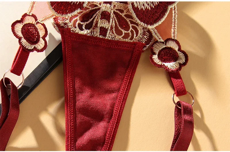 Butterfly Lace Thong for Women Transparent Butterfly Lace Thong for Women Transparent