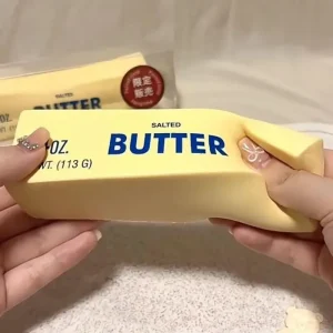 Butter Squishy Toy, Slow Rising Squishy Butter Squeeze Sensory Toy to Alleviate Anxiety and Reduce Stress