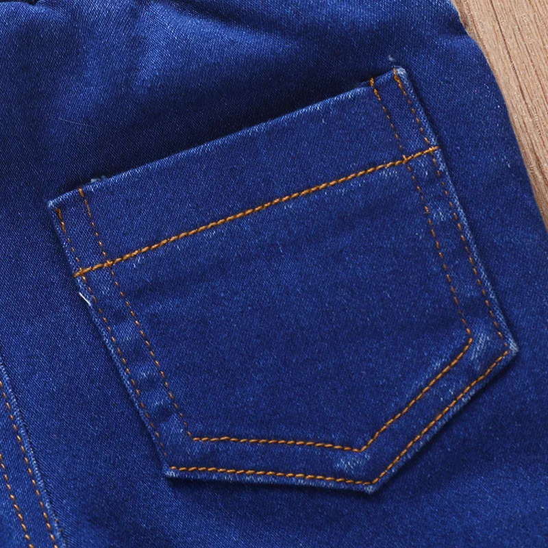 Girls Denim Stretch Flared Pants 2-6 Years Girls Denim Stretch Flared Pants 2-6 Years