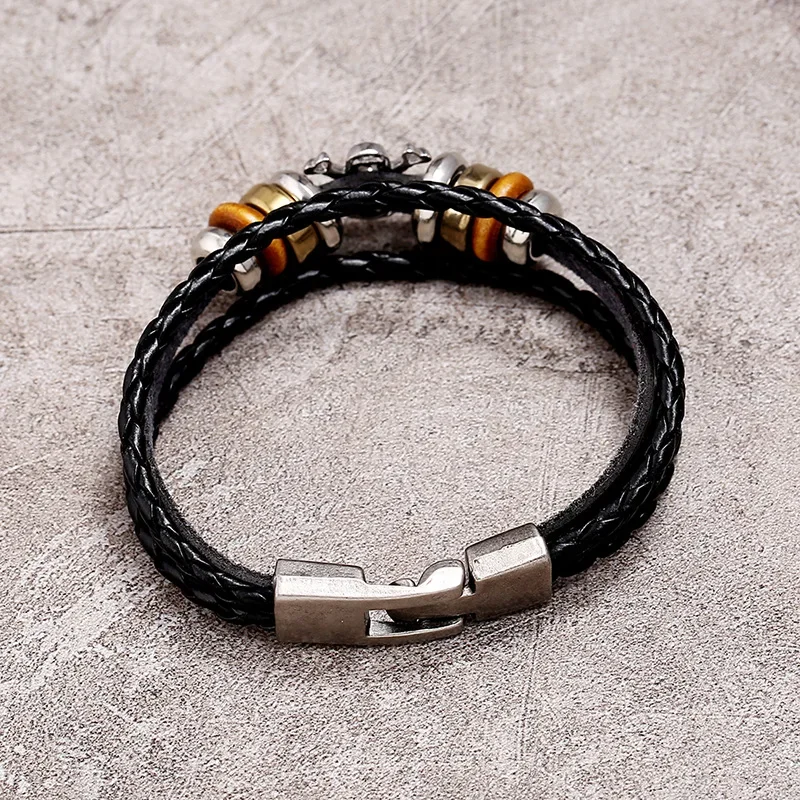 Pirate Bracelet Japan Cartoon Action Figure Braided Bracelet
