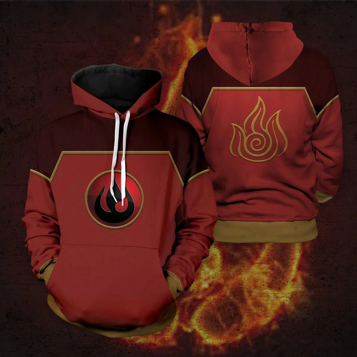 3D Printed Cosplay Hoodie Sweatshirts Men Women