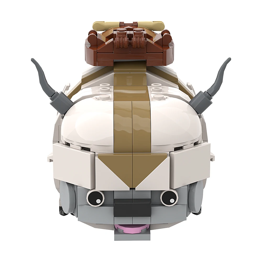 Flying Bull Building Blocks Model