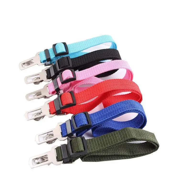 Dog Car Seat Belt Travel Dog Leash Breakaway Colar
