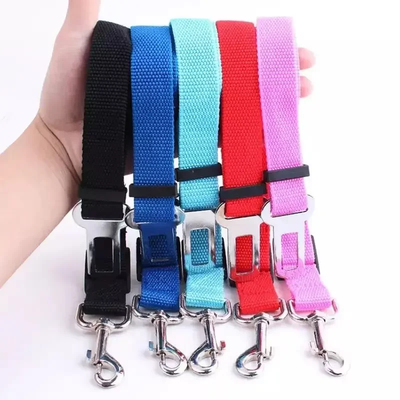 Dog Car Seat Belt Travel Dog Leash Breakaway Colar