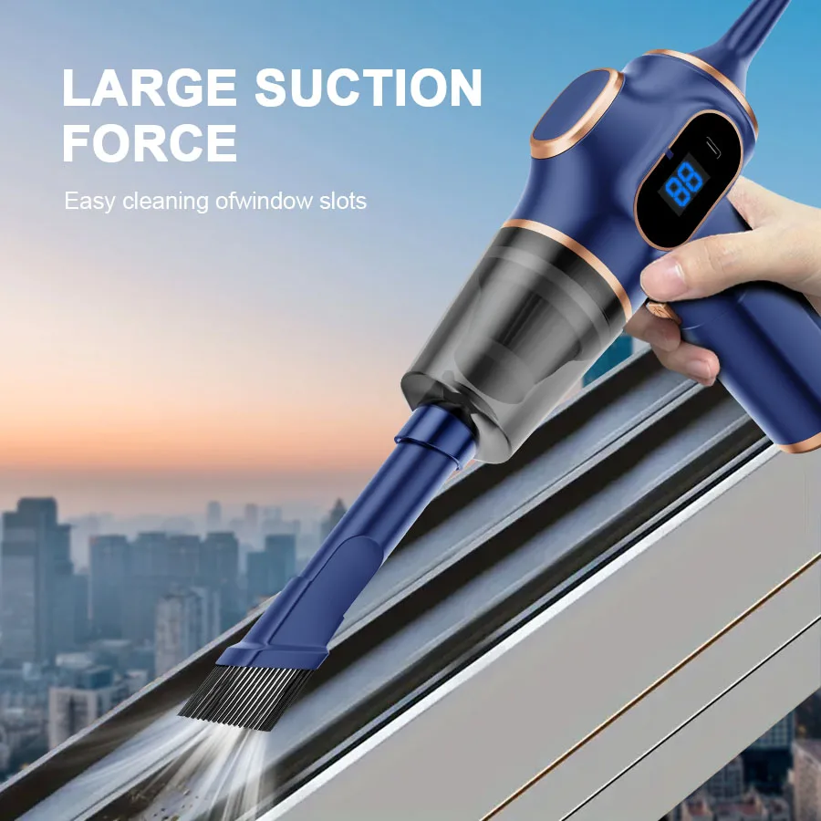 NEW ABS Wireless Car Vacuum Cleaner Home Appliance Sofa Office High-Power Household Cleaning Machine Mini Vacuum Carpet Cleaner - Image 5